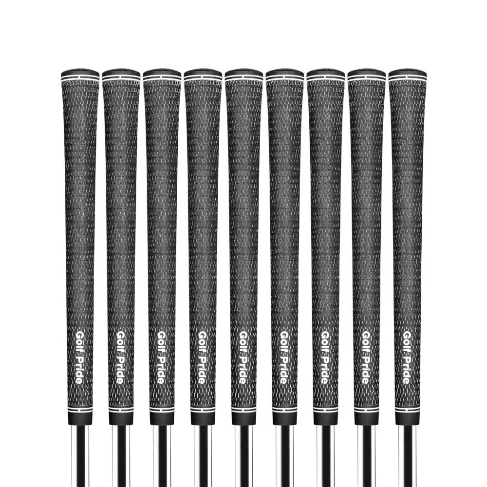 Golf Pride Tour Velvet BCT Cord MIDSIZE Grips (10pc Grip Bundle Set)