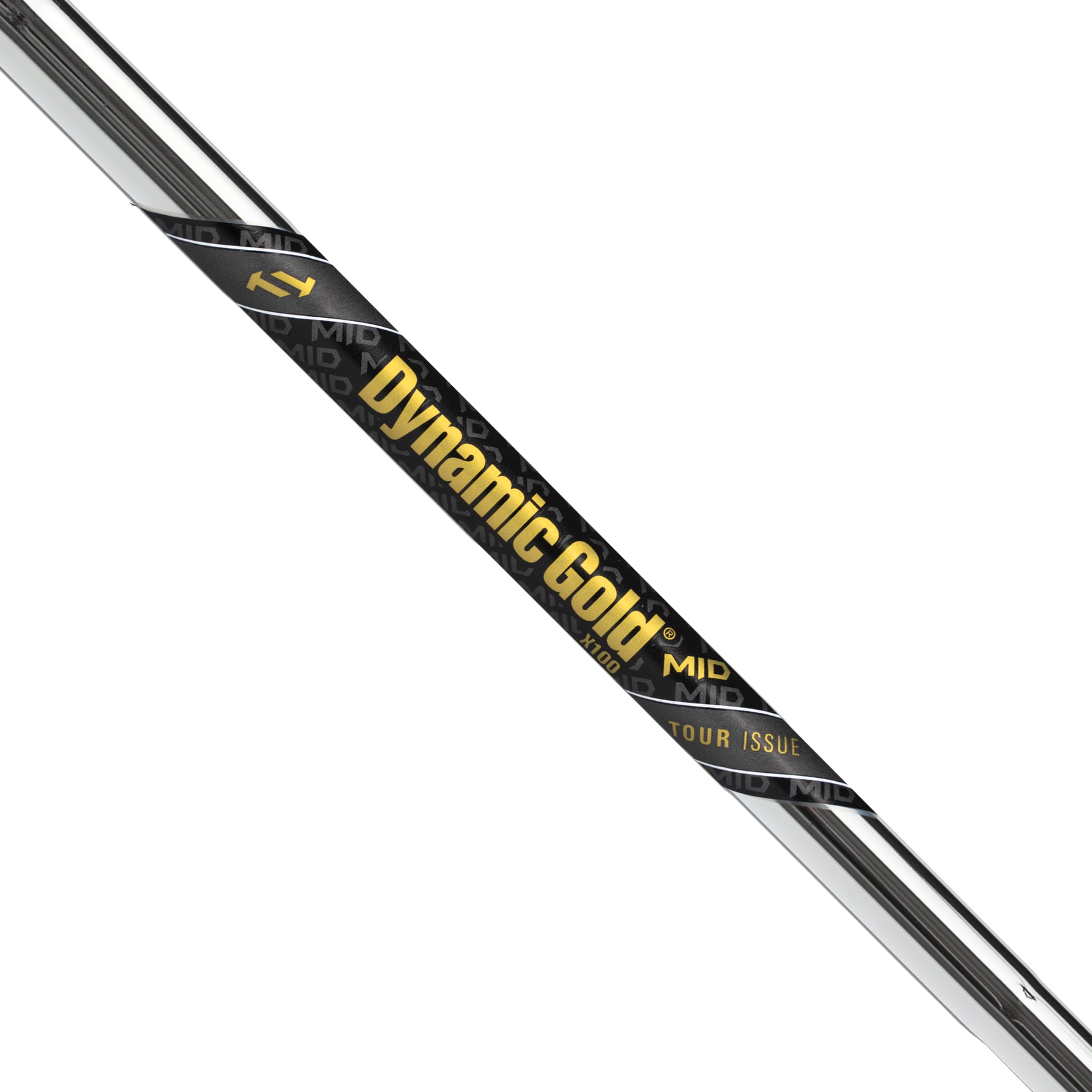 True Temper Dynamic Gold TOUR ISSUE MID 130 Iron Steel Shaft (0.355