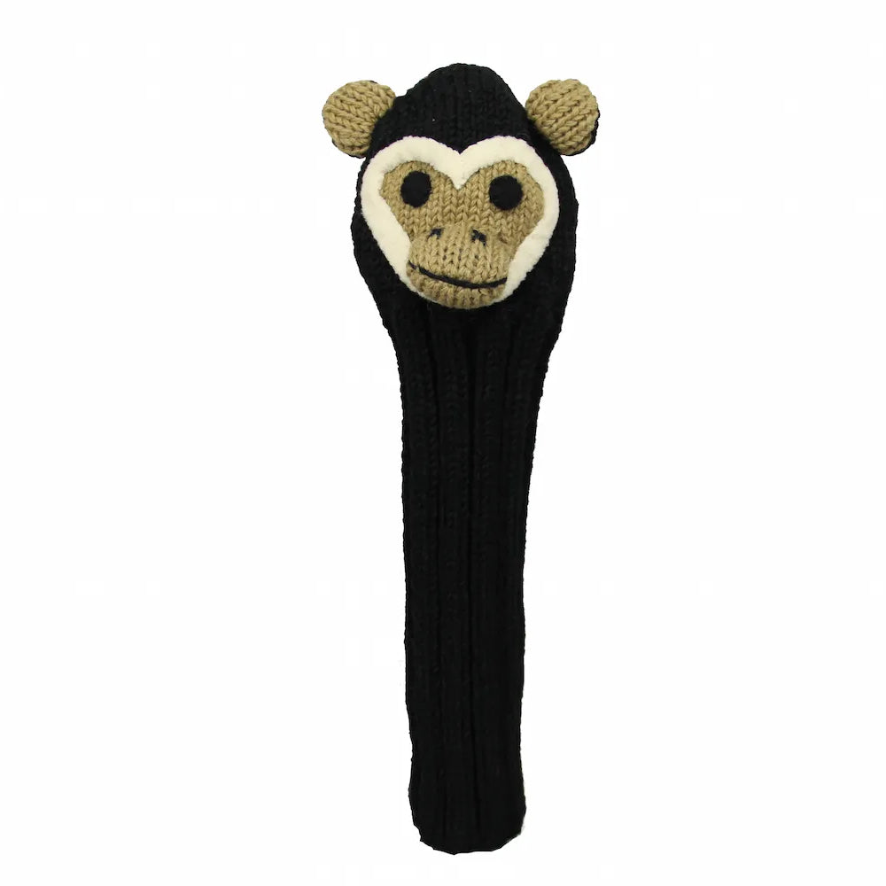 Sunfish Knit Animal Headcover - Max the Monkey