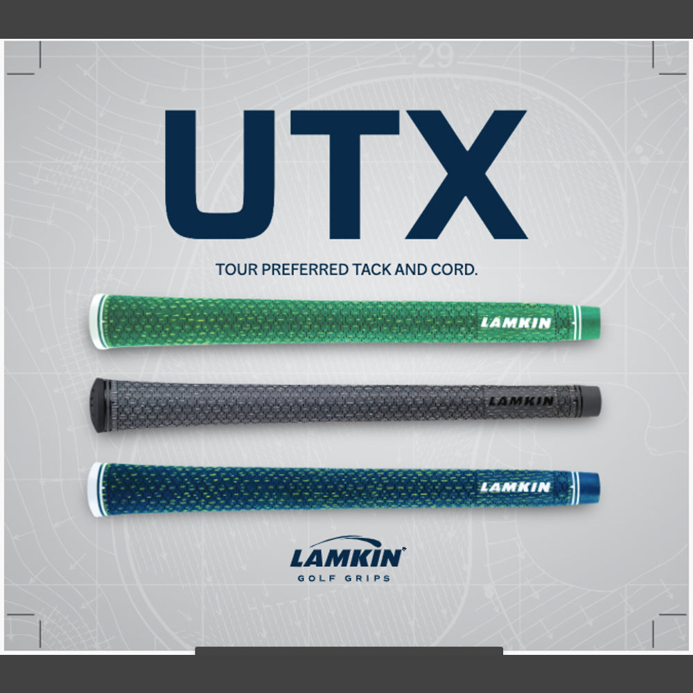 13 Brand new / Sealed lamkin utx wrap blue good std 58r golf grips-