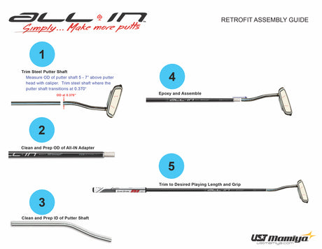 UST All-In Putter Shaft